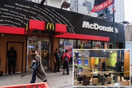 NYC tourist was stabbed at infamous ‘murder McDonald’s’ near Penn Station: ‘It’s like a little slice of hell’