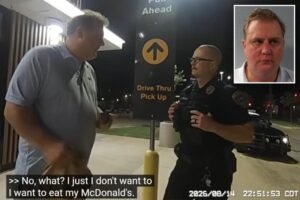 Bodycam shows Oklahoma Secretary of State Benjamin Lepak arrested on suspicion of being drunk outside McDonald’s: ‘I want to eat’ Bodycam shows Oklahoma Secretary of State Benjamin Lepak arrested on suspicion of being drunk outside McDonald’s: ‘I want to eat’