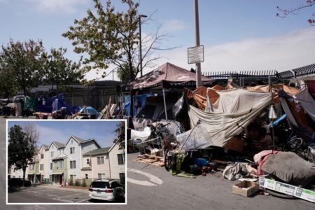 Mom rages after passing disgusting homeless camp near elite California college