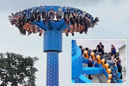 Oregon teens trapped upside down on amusement park ride for 25 minutes awarded combined 0K Oregon teens trapped upside down on amusement park ride for 25 minutes awarded combined 0K