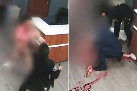 Bloody, naked madman shot by cops in horror SoCal hospital showdown Bloody, naked madman shot by cops in horror SoCal hospital showdown