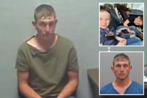 Video shows evil dad Chad Doerman telling cops he executed his 3 young sons ‘for God’ Video shows evil dad Chad Doerman telling cops he executed his 3 young sons ‘for God’