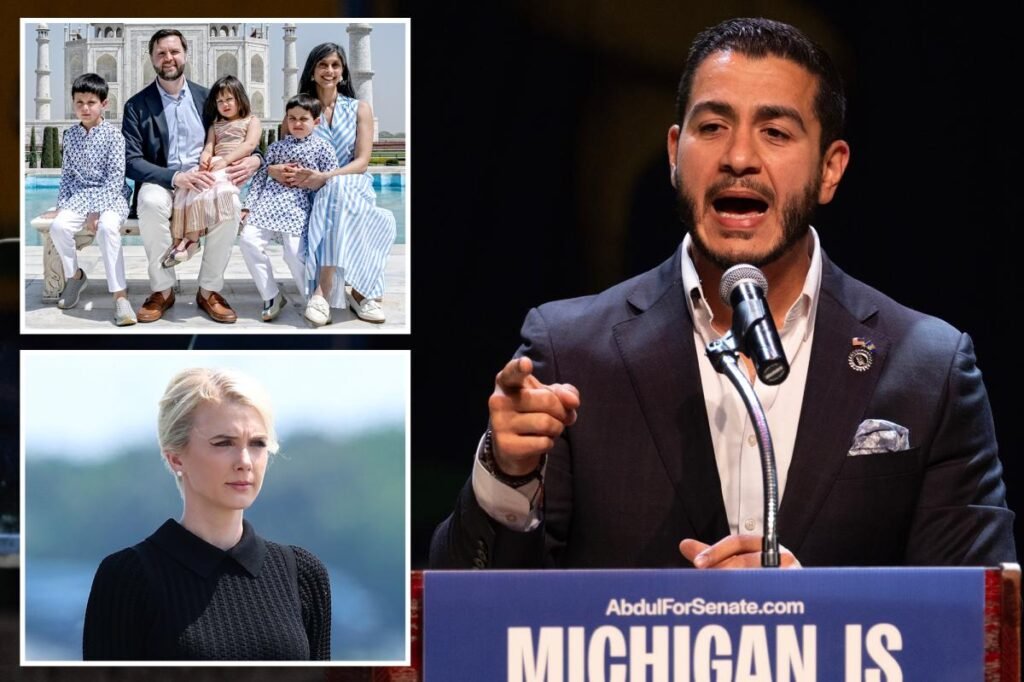 Abdul El-Sayed sparks pushback over ‘racist’ and ‘sexist’ Usha Vance, Natalie Harp posts