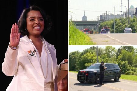 Exclusive | Dem NY mayor whizzes off to Martha’s Vineyard a day after firefighter, gov’t worker critically hurt in gas explosion at city site Exclusive | Dem NY mayor whizzes off to Martha’s Vineyard a day after firefighter, gov’t worker critically hurt in gas explosion at city site