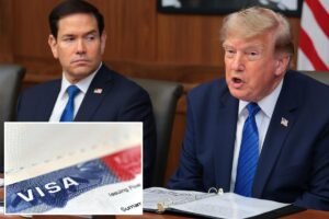 Trump admin to target 200,000 foreigners in largest mass visa revocation ever: report Trump admin to target 200,000 foreigners in largest mass visa revocation ever: report