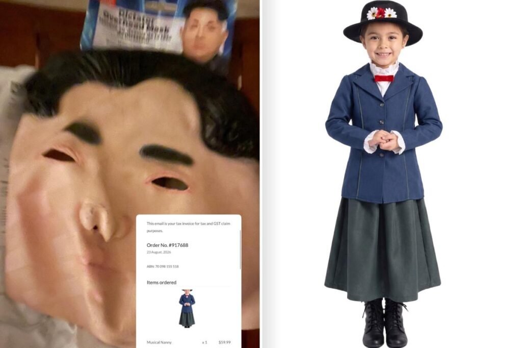 Family furious after company sends girl Kim Jong Un costume instead of Mary Poppins Family furious after company sends girl Kim Jong Un costume instead of Mary Poppins