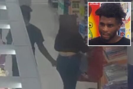 Moment perv gropes woman in California Target as cops launch manhunt