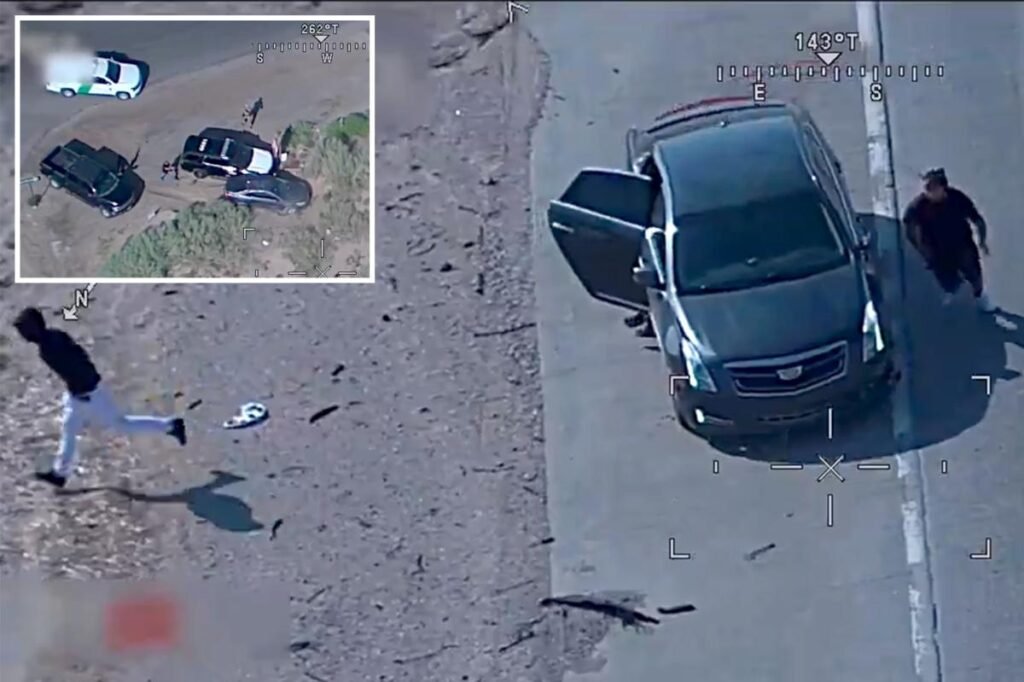 Texas human smugglers lead cops on 100-mph chase before allegedly committing armed carjacking Texas human smugglers lead cops on 100-mph chase before allegedly committing armed carjacking