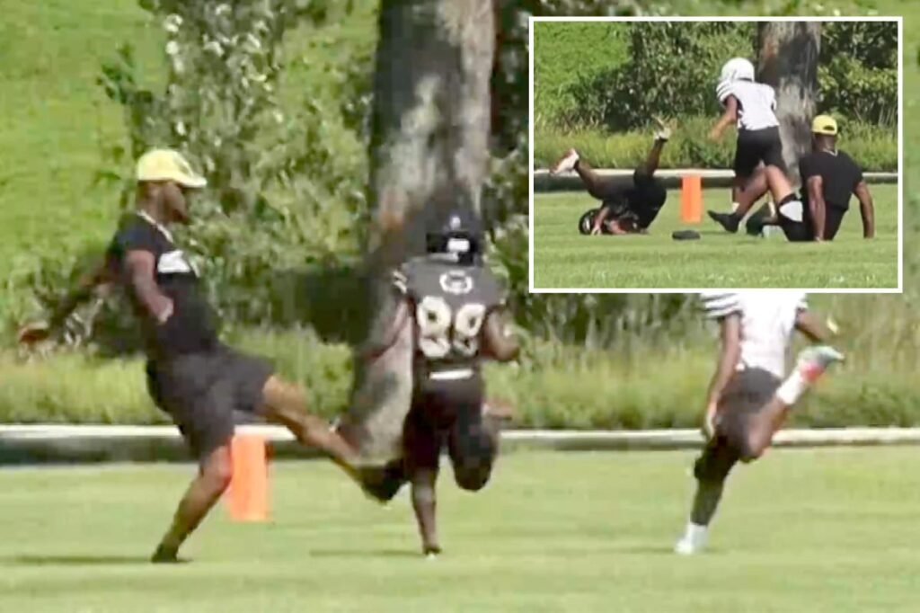 Furious Wisconsin parent cited for tripping football player, 9, who was running for touchdown Furious Wisconsin parent cited for tripping football player, 9, who was running for touchdown
