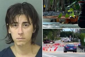 Woman crashes into gate near Mar-a-Lago — sparking police chase ending with her dog being shot by cops Woman crashes into gate near Mar-a-Lago — sparking police chase ending with her dog being shot by cops