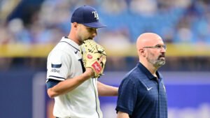 Rays Place Ace Shane McClanahan On Injured List With Back Tightness