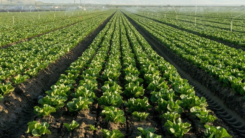 Lettuce farmers plow crops back into soil as cyclosporiasis fears tank demand for fresh greens
