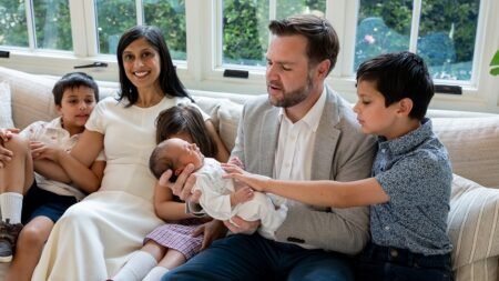 Second lady Usha Vance gets candid about new baby, juggling four children and motherhood Second lady Usha Vance gets candid about new baby, juggling four children and motherhood