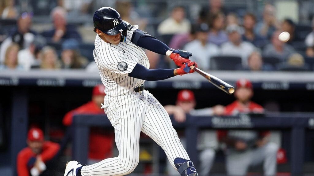 Yankees’ George Lombard Jr, replacing embattled Anthony Volpe, mashes home run for first hit in MLB debut Yankees’ George Lombard Jr, replacing embattled Anthony Volpe, mashes home run for first hit in MLB debut