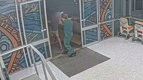 Daniel Nelson was working in the RBWH Emergency Department in October 2024 when the incident occurred at 2am.