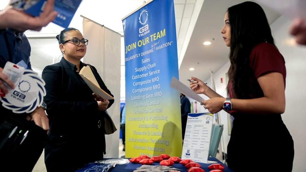 Private sector added 44,000 jobs in July, below expectations, ADP says