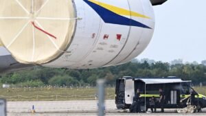 Explosive drone forces shutdown at major German airport serving NATO, Ukraine flights