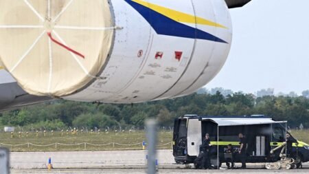 Explosive drone forces shutdown at major German airport serving NATO, Ukraine flights