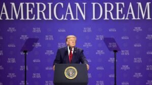 Trump blasts Democratic socialist candidate as ‘full of s—‘ and Dems are skipping socialism ‘for communism’ Trump blasts Democratic socialist candidate as ‘full of s—‘ and Dems are skipping socialism ‘for communism’