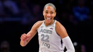 A’ja Wilson and the Aces face Caitlin Clark’s Fever in marquee WNBA regular season matchup