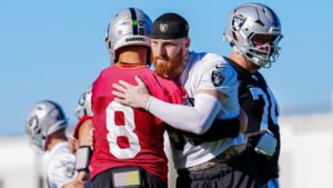 Raiders Suspend Kirk Cousins, Maxx Crosby From Team Drills After Practice Fight Raiders Suspend Kirk Cousins, Maxx Crosby From Team Drills After Practice Fight
