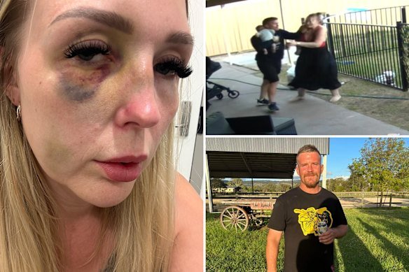 Chloe Wright was assaulted by her ex-partner, Guy Cramp.