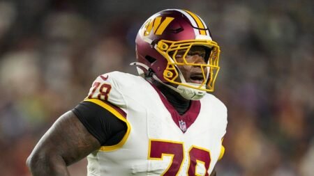 Commanders offense takes major hit as star offensive tackle suffers major training camp injury Commanders offense takes major hit as star offensive tackle suffers major training camp injury