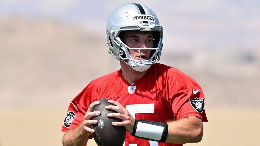 Raiders’ No. 1 pick Fernando Mendoza will get ‘plenty of experience’ in preseason debut Thursday Raiders’ No. 1 pick Fernando Mendoza will get ‘plenty of experience’ in preseason debut Thursday
