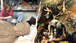 Archaeologists uncover mysterious face hidden for centuries in Book of Revelation city Archaeologists uncover mysterious face hidden for centuries in Book of Revelation city