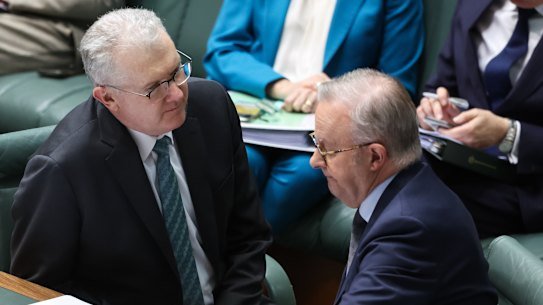 Home Affairs Minister Tony Burke and the prime minister are trying to steer a contentious policy package on migration.