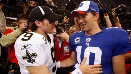 Drew Brees gives his stance on Eli Manning’s Pro Football Hall of Fame candidacy amid strong debate Drew Brees gives his stance on Eli Manning’s Pro Football Hall of Fame candidacy amid strong debate