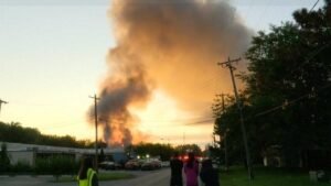 Two workers killed, several injured after explosions tear through Ohio recycling facility Two workers killed, several injured after explosions tear through Ohio recycling facility