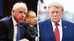 Tim Walz accused of risking national security to defy Trump Tim Walz accused of risking national security to defy Trump