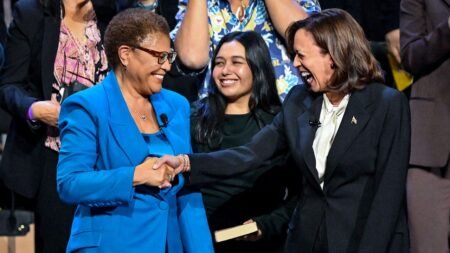 Karen Bass ripped after viral video lays out taxpayer-funded match of campaign donations Karen Bass ripped after viral video lays out taxpayer-funded match of campaign donations