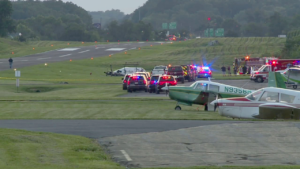 Pennsylvania State Police helicopter, small plane collide in midair, killing 1 and injuring 2 state troopers