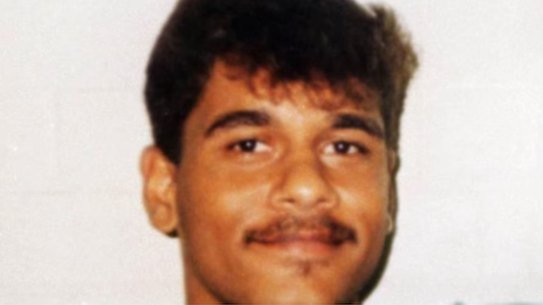 Kingsley Pickett when he was a young man. He is now 45 years old. 