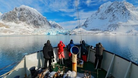 Boater’s stunt to awaken sleeping polar bear backfires after brazen horn blast Boater’s stunt to awaken sleeping polar bear backfires after brazen horn blast