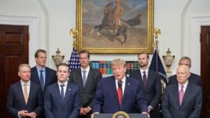 Trump crypto meeting signals US ‘not going to slow down’ in bid for digital asset dominance, expert says