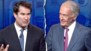 Top 5 most heated moments as progressives spar over who is farther to the left in final Dem Senate debate