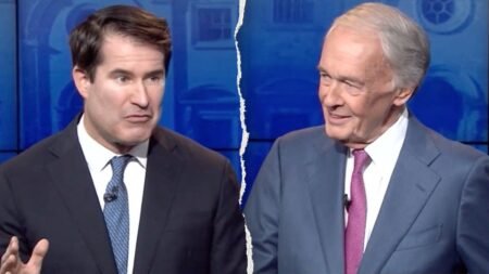 Top 5 most heated moments as progressives spar over who is farther to the left in final Dem Senate debate Top 5 most heated moments as progressives spar over who is farther to the left in final Dem Senate debate