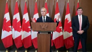 Canada’s Carney says US made last-minute ‘power play’ as trade talks collapse; retaliatory tariffs in place