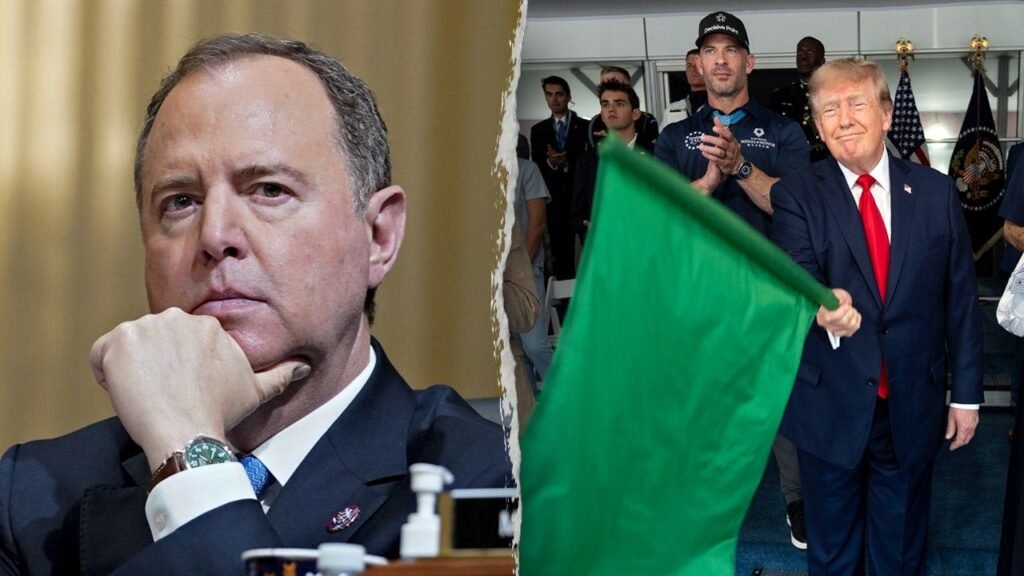 Schiff attack on Trump’s DC IndyCar race backfires after driver points out contradiction Schiff attack on Trump’s DC IndyCar race backfires after driver points out contradiction