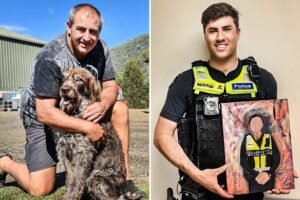 Quiet tributes for two fallen officers