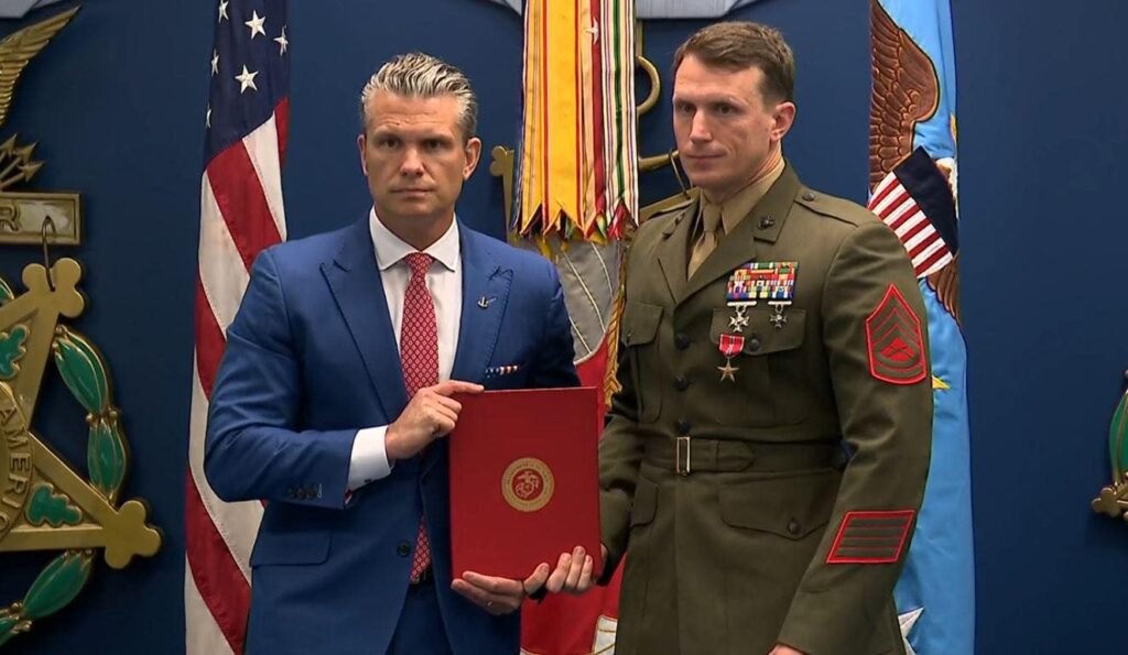 Hegseth upgrades Abbey Gate Marines’ valor awards after 5-year delay: ‘Those days are over’ Hegseth upgrades Abbey Gate Marines’ valor awards after 5-year delay: ‘Those days are over’