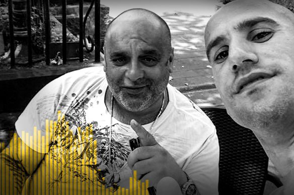 Stavro D’Amore (right) with Angelo Venditti in a social media snap.