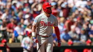 Kyle Schwarber Ties Phillies Record For Most 40-Plus Home Run Seasons Kyle Schwarber Ties Phillies Record For Most 40-Plus Home Run Seasons