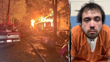 New Hampshire man allegedly steals rescue truck from firefighters battling his burning home New Hampshire man allegedly steals rescue truck from firefighters battling his burning home