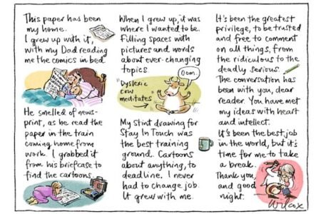 Tributes of cartoonist Cathy Wilcox after 37 years at the Herald Tributes of cartoonist Cathy Wilcox after 37 years at the Herald