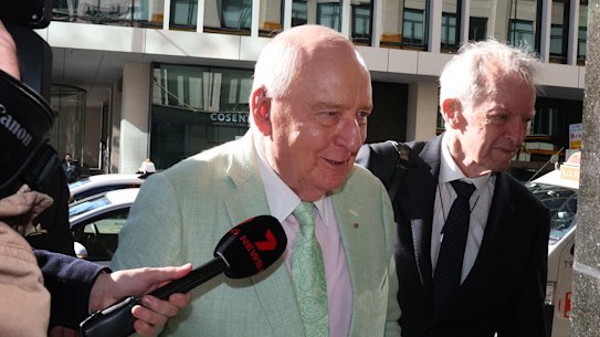 Jones is standing trial on 20 counts of indecent assault and two counts of sexual touching without consent. He vehemently denies the allegations.