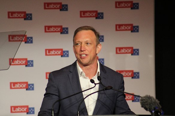 Queensland Opposition Leader Steven Miles told the two-day conference on Saturday that the next election would be a fight between Labor and a far-right coalition of the LNP and One Nation.